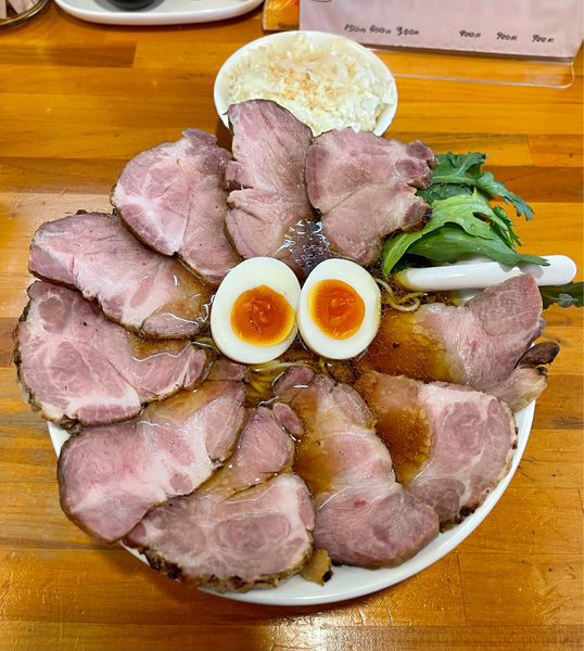 「地鶏醤油得製+炭火チャーシュー増し（1600円）」@極汁美麺 umamiの写真