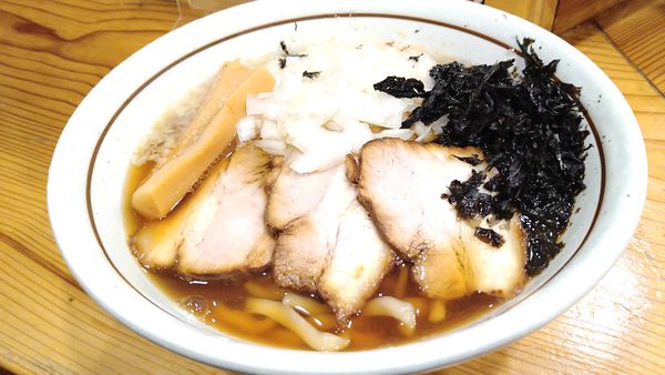 「背脂煮干蕎麦、和え玉」@中華そば 一陽来復の写真