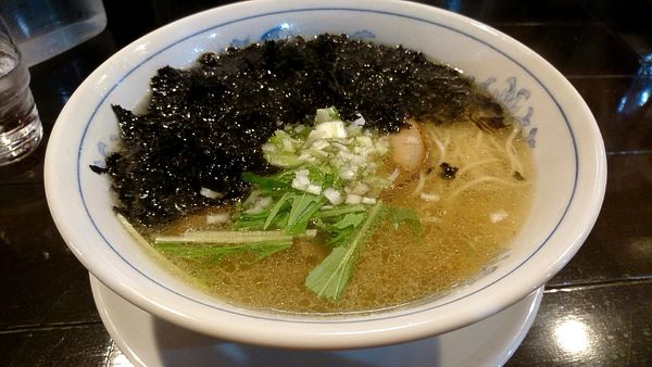 「あっさり岩のり塩らーめん　950円」@麺処 寿々喜の写真