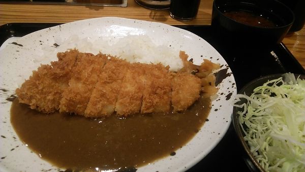 「かつカレー定食 900円」@とんかつ まるや 大手町店の写真