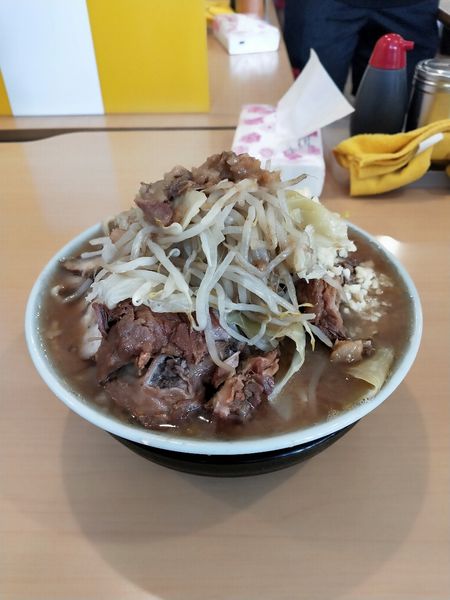 「豚ラーメン」@俺の生きる道 つくば店の写真