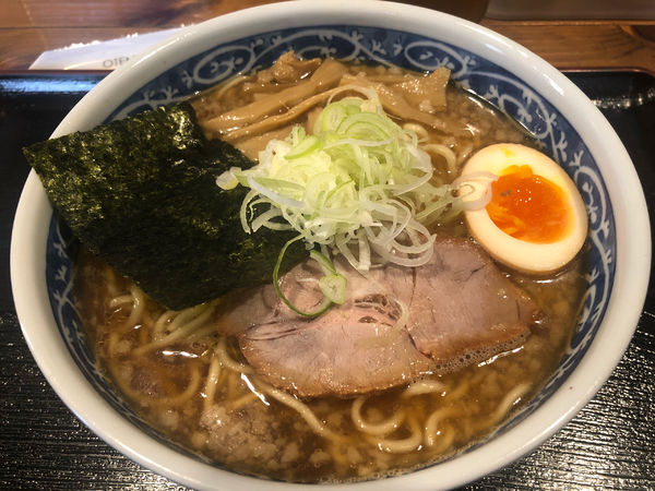 「中華麺中盛800円」@つけ麺 秋山の写真