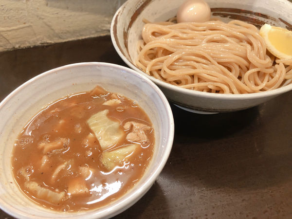 「味玉つけ麺」@づゅる麺 池田の写真