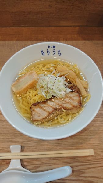 「白しょうゆラーメン880円」@北ノ麺 もりうちの写真