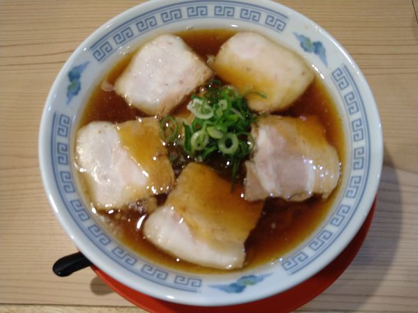 「黒煮干し中華そば（850円）」@麺処若武者 ASAKUSA 〜FUKUSHIMA NOODLE STYLE〜の写真