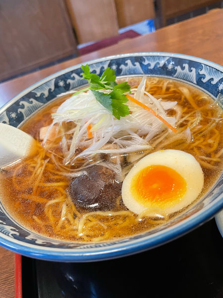 「とり中華」@そば処さかえやの写真