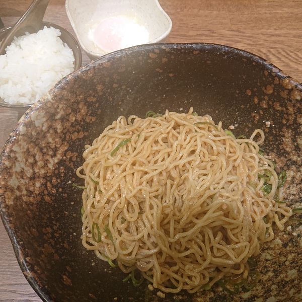 「汁無し担々麺大盛4辛730円、半ライス50円、温玉100円」@汁なし担担麺専門 キング軒 神保町店の写真