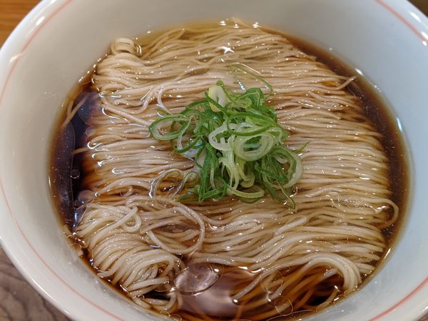「ひやかけ 醤油」@別邸三く 中華蕎麦 萃の写真