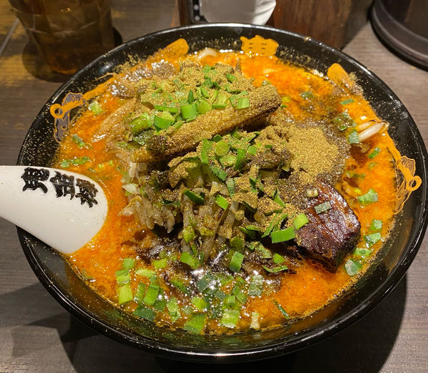 「カラシビ味噌ラーメン　もやし増し　シビレ鬼増し」@カラシビ味噌らー麺 鬼金棒の写真