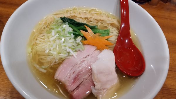 「媛っ子地鶏・塩（月１限定・1050円）」@麺屋 翔 御徒町店の写真