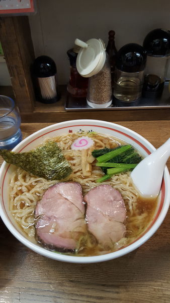 「中華そば　大盛」@青竹平打ち中華そば 麺壱吉兆の写真