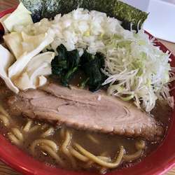 ヤバイラーメン中盛+白ネギ+（無料）タマネギW