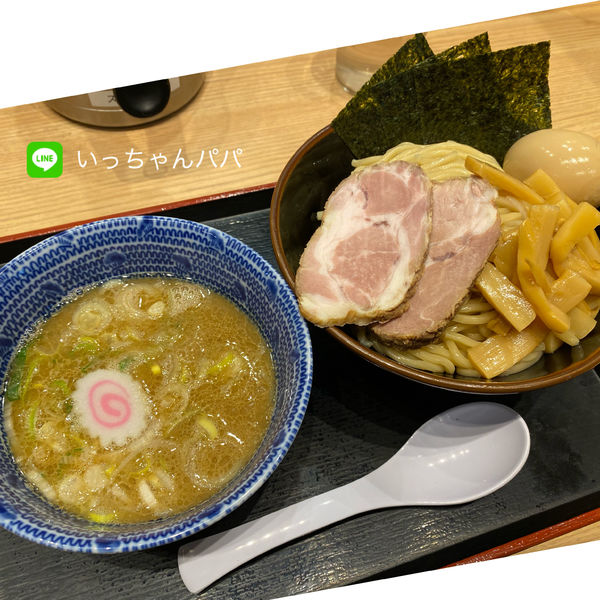 「特製つけめん（並）1000円」@舎鈴 イオン北戸田店の写真