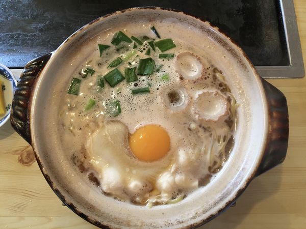 「鍋焼きラーメン 600円」@お好み焼 だるまの写真