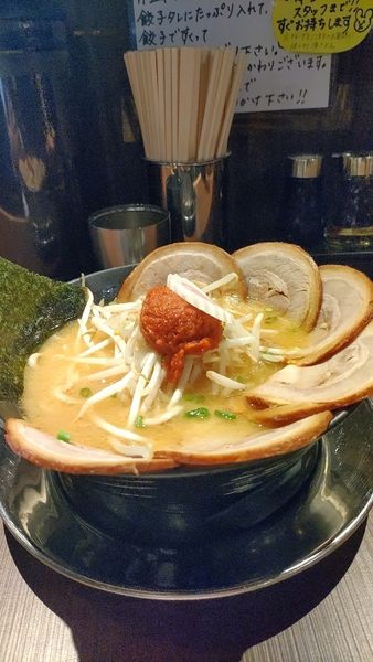 「味噌チャーシュー麺」@麺屋 しゃがら 新潟駅店の写真