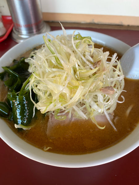「ねぎ味噌チャーシューメン」@ラーメンショップ さつまっ子 鉾田店の写真