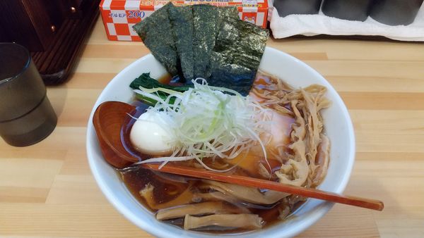 「秋刀魚醤油らあめん」@らあめん 常護の写真