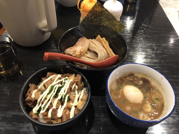 「豚骨魚介つけ麺」@麺屋 食べいろの写真