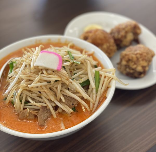 「辛いタンメン」@極濃湯麺 キントン 太田店の写真
