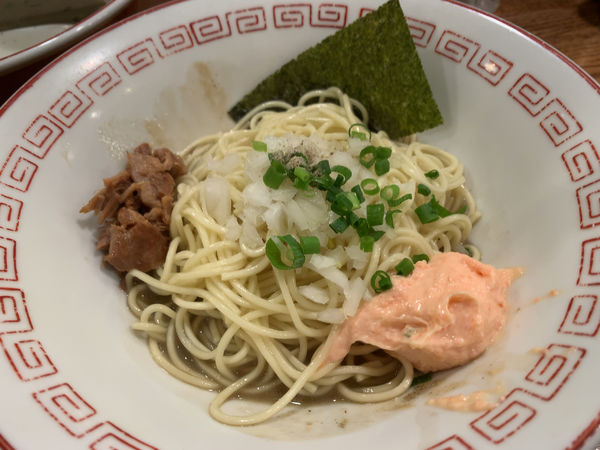 「和え玉150円＋味変50円」@煮干中華そば専門 煮干丸の写真