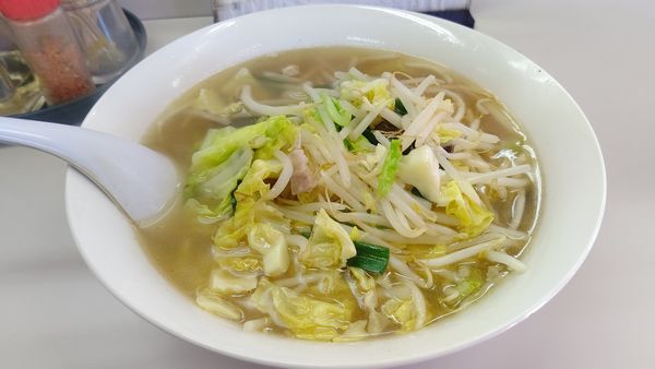 「タンメン＋半チャーハン１１００円」@中華ハウス 幸蘭の写真