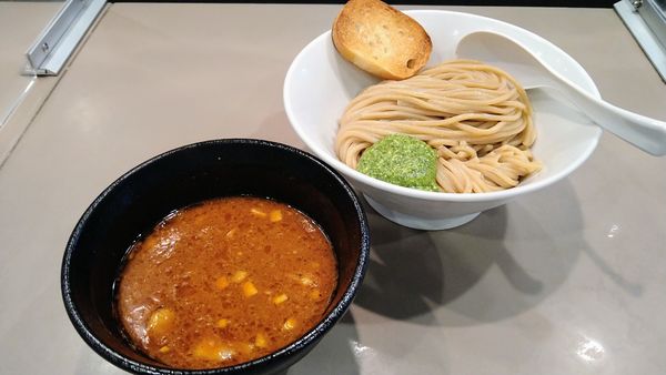 「海老トマトつけ麺」@つけ麺 五ノ神製作所の写真