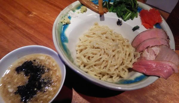 「natural 豚骨つけ麺」@拉麺 成の写真
