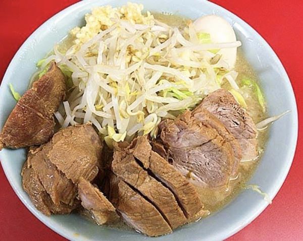「ラーメン大豚、全マシ」@ラーメン二郎 新宿歌舞伎町店の写真