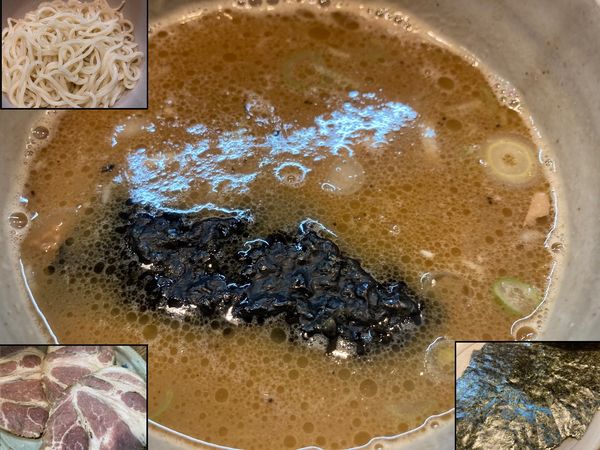 「つけ麺＋チャーシュー＋のり」@麺屋吉左右の写真