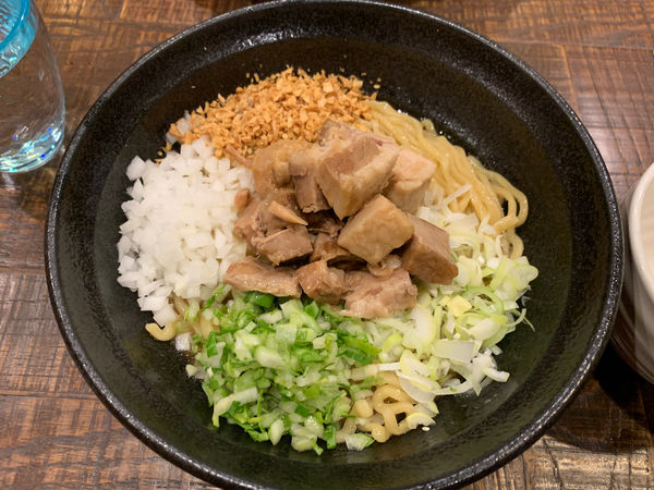 「ガーリックまぜそば」@七福軒の写真