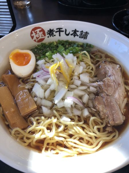 「淡麗煮干しラーメン(醤油)大盛960円」@極煮干し本舗 久喜店の写真