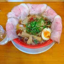 薫高蕎麦+大盛900円+ちゃーしゅートッピング