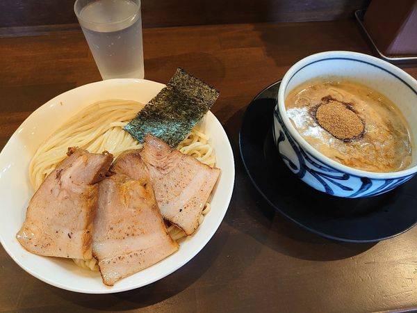 「濃厚つけめん+チャーシュー」@ラーメン ますだやの写真