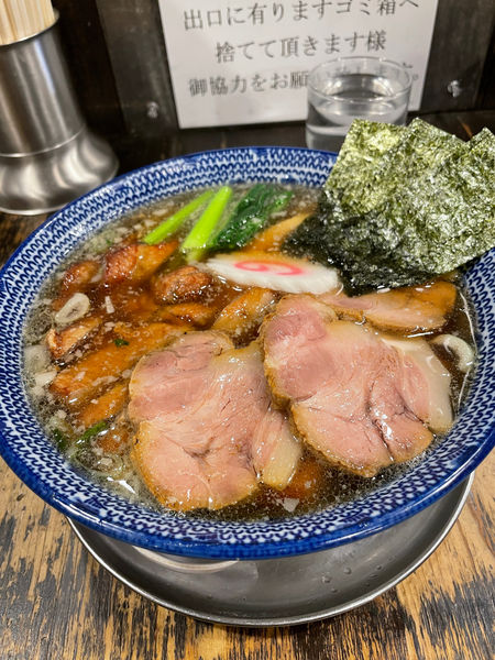 「濃口パーコーチャーシュー麺」@くじら軒 横浜本店の写真