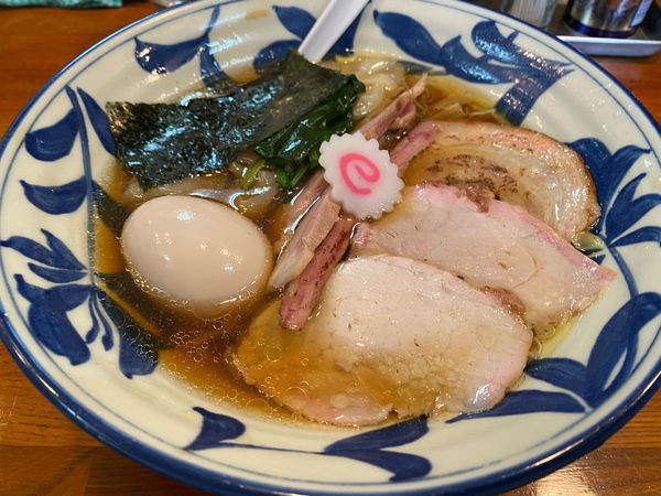 「特製中華そば」@手打ち中華そば 竹の助の写真