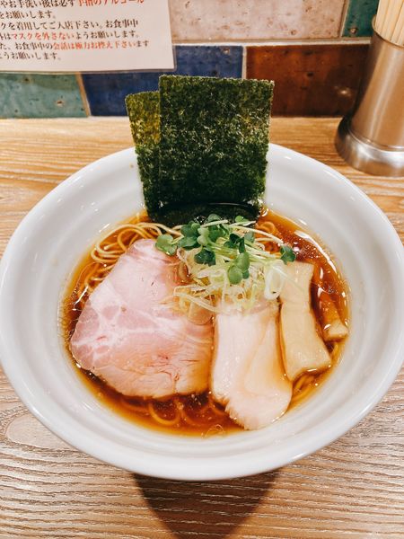 「中華そば(醤油)　750円」@中華そば やま福の写真