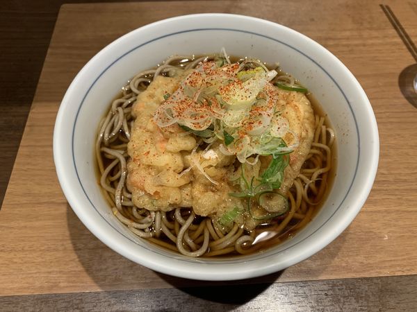 「天ぷらそば 390円」@川村屋の写真