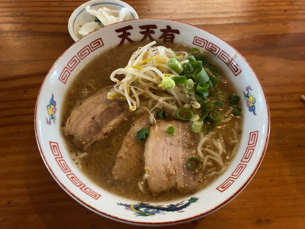 「らーめん（中）」@天天有の写真