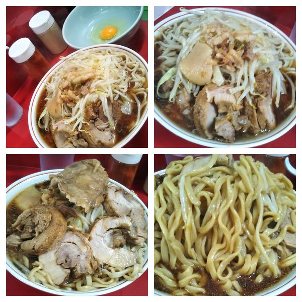 「大豚ラーメン（あぶら、カラメ）」@ラーメン二郎 越谷店の写真