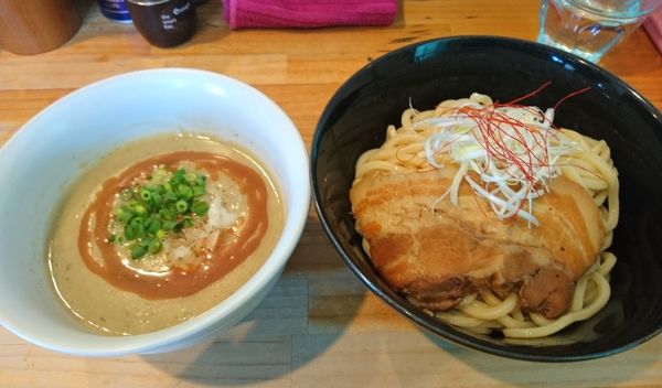 「濃香海老つけめん」@麺魂 39の写真