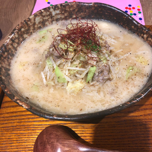 「白味噌ラーメン」@札幌味噌ラーメン ひつじの木 大森店の写真