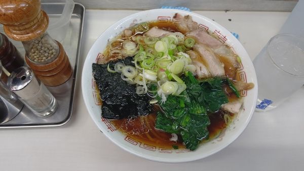 「生姜醤油ラーメン」@青島食堂 秋葉原店の写真