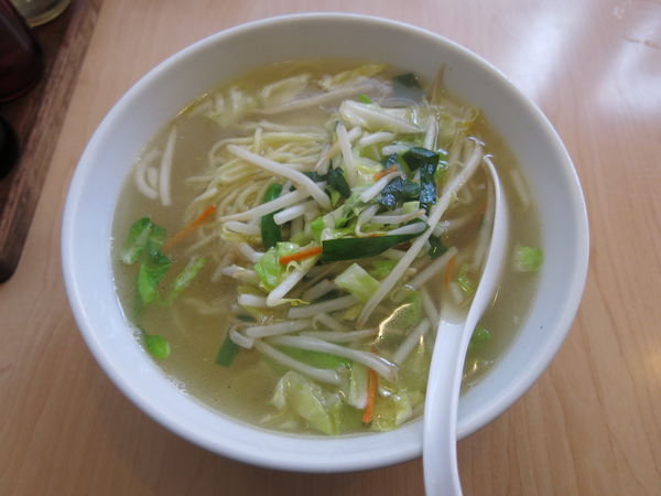 「タンメン(塩味)：650円」@中国料理 飛竜の写真