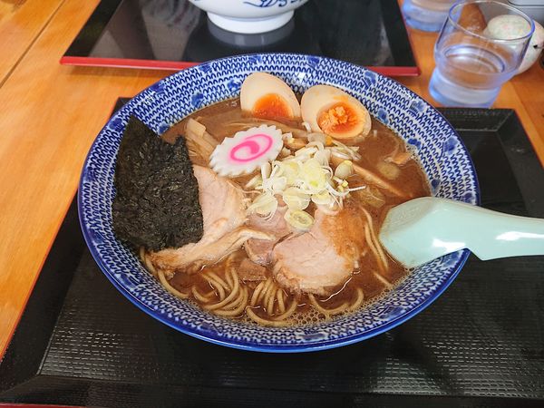 「魚介中華そば 味玉」@中華そば 香十の写真