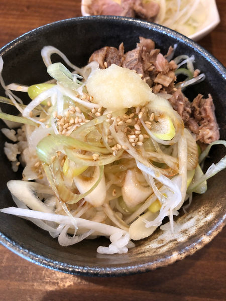 「ラーメンとネギ丼」@横浜家系 せいせき家の写真