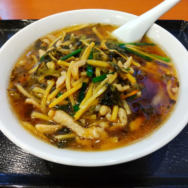 「高菜麺(¥800)」@中華料理 嘉宴 御嶽山店の写真