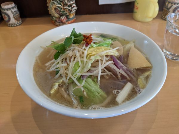 「春野菜のタンメン」@魂麺の写真
