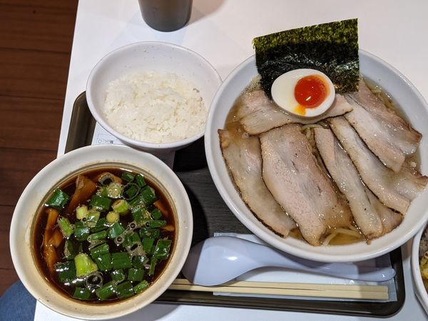 「大阪つけ麺大 1050円」@麺とかき氷 ドギャン 谷四店の写真