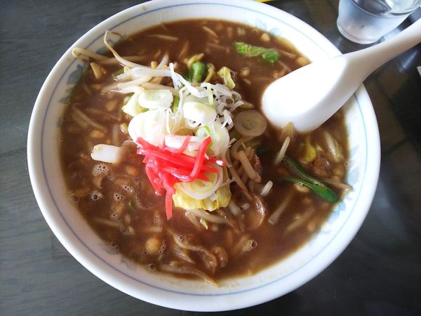 「つゆ焼そば　650円」@親方ラーメンの写真