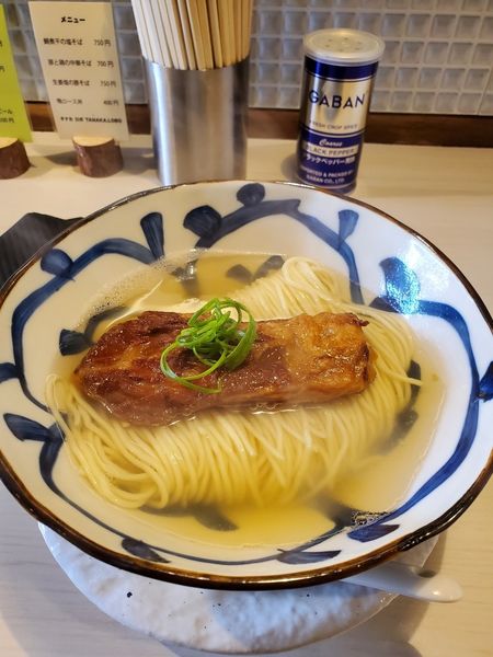「鯛煮干しの塩そば」@タナカ ロボの写真